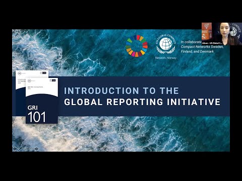Introduction to the Global Reporting Initiative (GRI)
