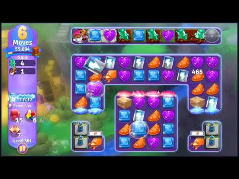 Wonka's World of Candy Level 501 - NO BOOSTERS + FULL STORY 🍫 | SKILLGAMING ✔️