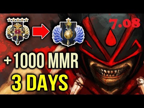 Legend to Divine +1000 MMR. Bloodseeker Abuser, only for 3 days Dota 2. NEW PATCH 7.08