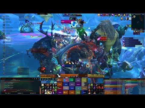 Cold Fury 1st Mythic Jaina Kill - Moonkin PoV