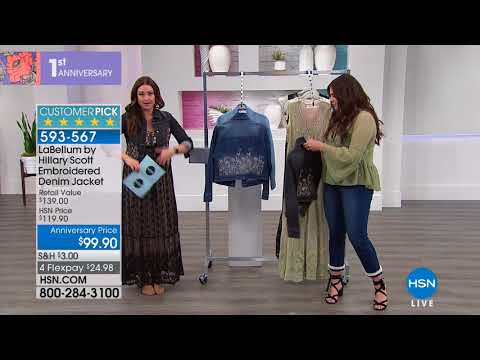 HSN | Hillary Scott Fashions 1st Anniversary 06.14.2018 - 02 PM