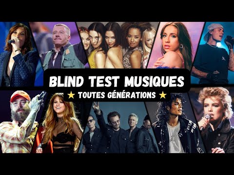 BLIND TEST MUSIQUES DE 1964 À 2025  - 70 EXTRAITS (TOUTES GÉNÉRATIONS)