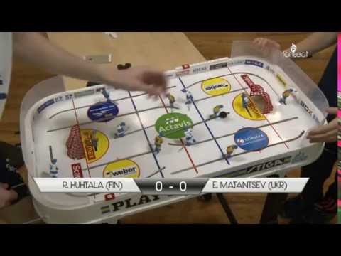 European Table Hockey Championship 2016: Rene Huhtala (FIN) - Evgeniy Matantsev (UKR)