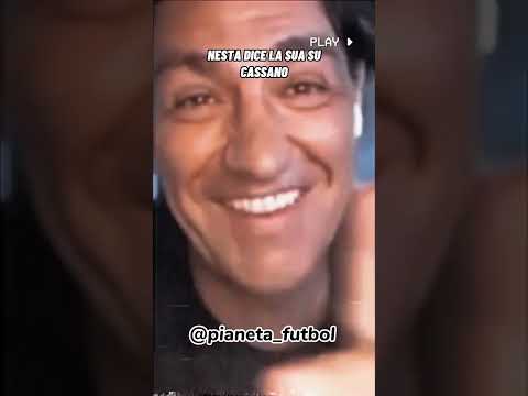 Nesta: "CASSANO era FORTISSIMO" #calcio #shorts
