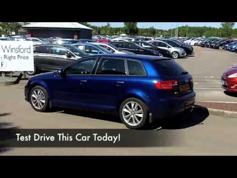 AUDI A3 DIESEL SPORTBACK (2012) 1.6 TDI SPORT 5DR - DK12FUA