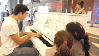 The scientist - Coldplay (Panagiotis acoustic cover) @Street Pianos (Play Me I'm Yours)