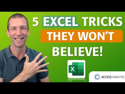 Unlock Excels Secret Powers: 5 Tricks You Need to Know Today!
