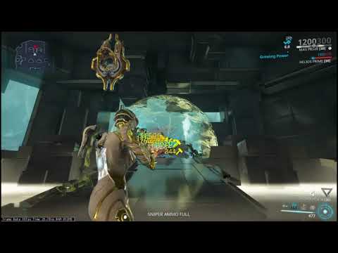 [Warframe] Secura Penta vs Level 170 mobs (Mag's Magnetize Synergy)