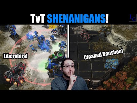 ONE BASE... In TvT? | Terran vs Terran Live Ladder Game | Starcraft 2 SC2 Match Highlight