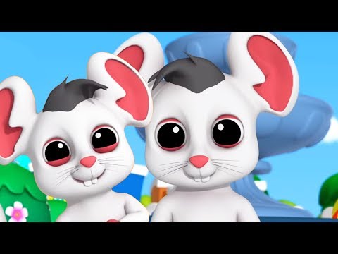 Do Chuhe The | Hindi Nursery Rhymes | Hindi Baby Rhyme | दो चूहे थे मोटे मोटे | Hindi Balgeet