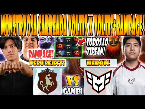 PERU REJECTS vs HEROIC BO5[GAME 1]FINAL-PARKER, SCOFIELD vs WISPER, TAILUNG- ESL ONE BIRMINGHAM 2026