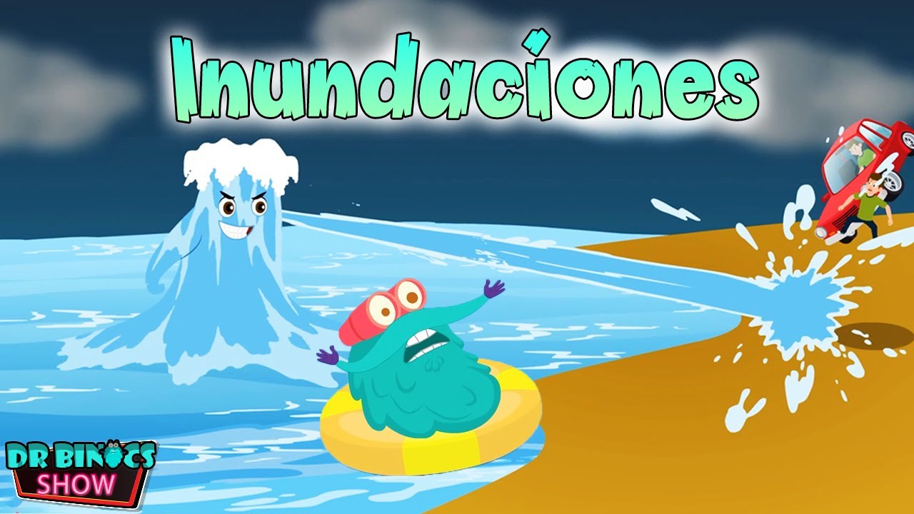 Inundaciones | Rabia aterradora de la naturaleza | Educativos para niños en español