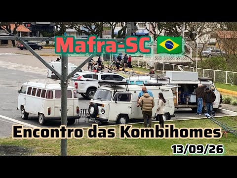 Encontro de Kombihomes em Mafra-SC 13/09/26