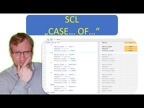 TIA Portal: "CASE... OF..." Statements in SCL