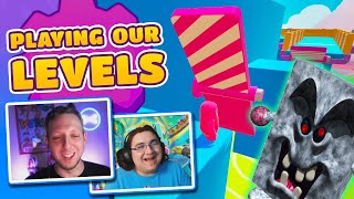 Let's Play Some CRAZY Fall Guys Creative Levels! (Whomp's Fortress, Mario Sunshine, Kart & More!)