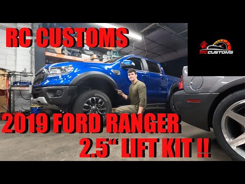 2.5” Leveling Kit Install on Ford Ranger – Full DIY + Fitment Test!"