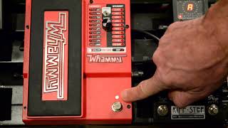 Video thumbnail for Riff-Step | Programming DigiTech Whammy Settings | by Step Audio by Step Audio