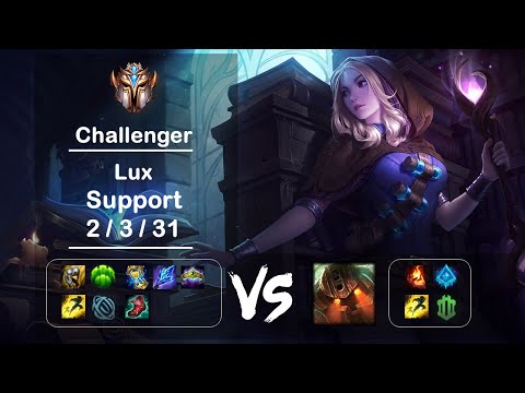Support Lux vs Nautilus KR Challenger Patch 12.21