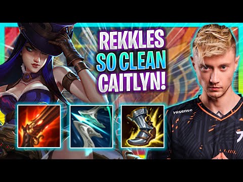 REKKLES IS SO CLEAN WITH CAITLYN! | FNC Rekkles Plays Caitlyn ADC vs Ezreal! | Preseason 2023