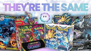 These Pokémon sets are very similar!