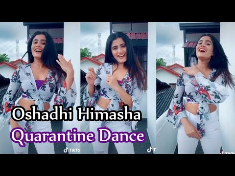 Sri Lankan Actress Oshadhi Himasha Quarantine Dance