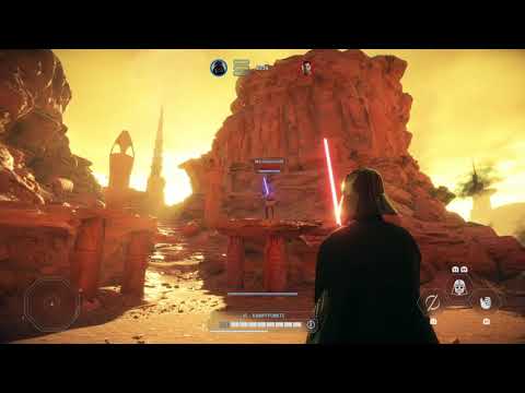 Darth Vader vs obi-wan-kenobi  | Star wars Battlefront 2