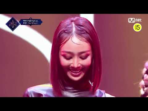 How Hyolyn slayed performing LOONA's 'So What' in Queendom 2 - Round 2