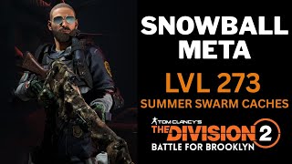 I Got Sleigher From 273 LVL Summer Swarm Cache The Division 2!