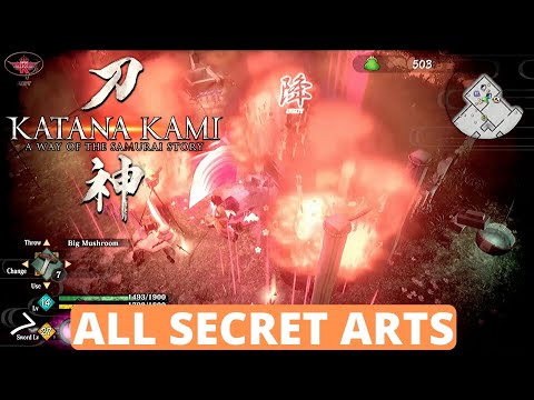 KATANA TIME - All Stances Max Orbs Secret Art Special Move || KATANA KAMI A Way of the Samurai Story