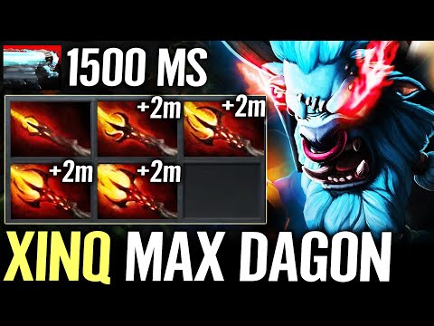 🔥 1500 MS Spirit Breaker MAX DAGON Nuker — Watch and Learn from XINQ Best PSG LGD Support Dota 2 Pro