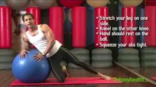 Outer Thigh Lifts Exercise In Hindi Video | आउटर थाई लिफ्ट व्यायाम