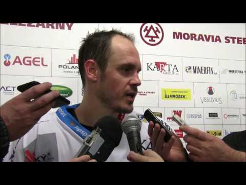 OHLASY | Lukáš Krajíček po utkání 26. kola TELH proti Vítkovicím (2. 12. 2016)