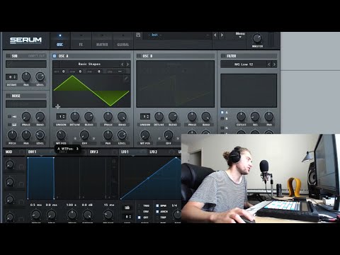 How To Make a Square, Sine or Triangle Wave in Serum