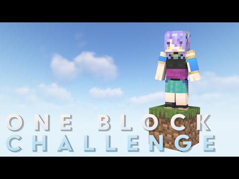 【Minecraft】One Block Challenge!【#MoonArchitect】