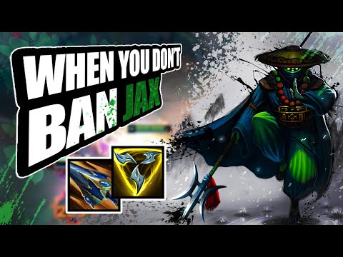 WHEN THEY DON'T BAN JAX.. | Highest WR unranked - challenger attempt #2