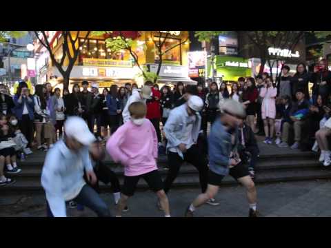 160417 DOB Hongdae BTS - RUN 디오비 홍대공연 방탄소년단 - RUN