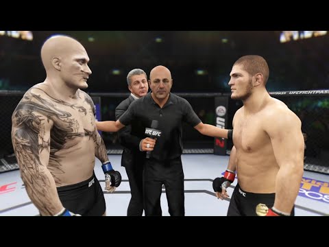Khabib vs. Beshimi Noh - EA Sports UFC 2 - Glitch Fight 🦅