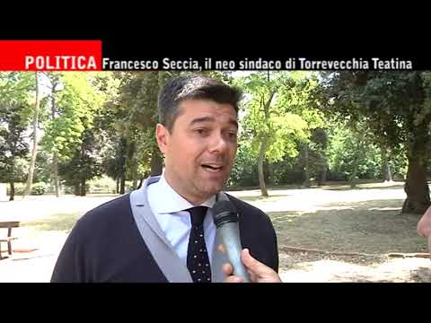 POLITICA: Francesco Seccia, il neo sindaco di Torrevecchia Teatina (2019)