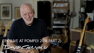 David Gilmour Live At Pompeii EPK Parte 2