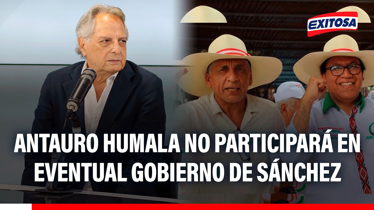 🔴🔵 Antauro Humala no participará en eventual gobierno de Roberto Sánchez, afirma Rodríguez Cuadros