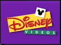 Disney Videos Logo UK 1995