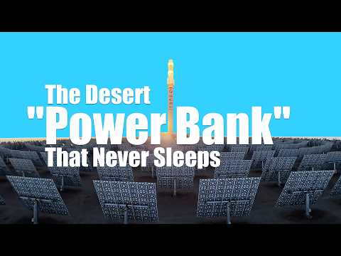 The desert 'power bank' that never sleeps