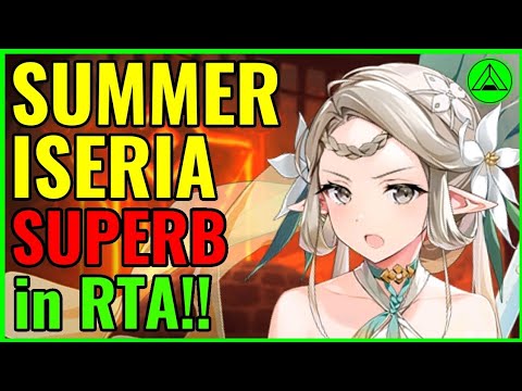 Summertime Iseria is SUPERB in RTA! 🔥 (Epic Seven)