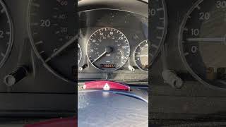 Mercedes M112/M113 engine P0335 code, crankshaft position sensor replacement at parking lot