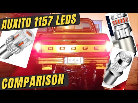 LED Tail Light Bulbs 1157 Auxito Comparison | 1st Gen Cummins