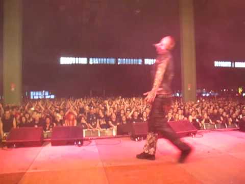 combichrist SENT TO DESTROY breakdown -  filmed from stage @ WGT 2009