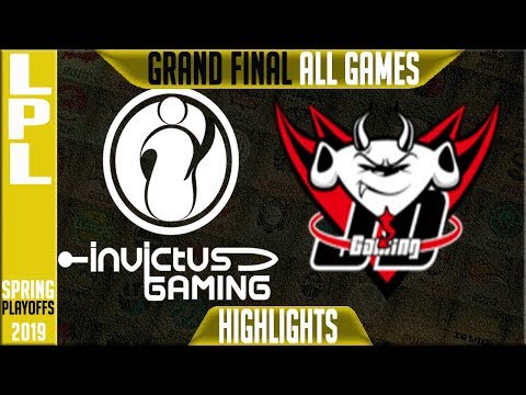 IG vs JDG Highlights ALL GAMES | LPL Playoffs Grand Final Spring 2019 Invictus Gaming v JDG Gaming