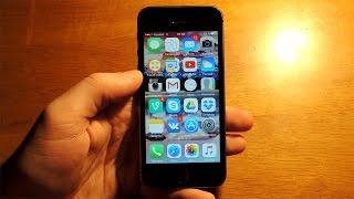 iOS 9.2.1 iPhone 5s / Обзор iOS 9.2.1 на iPhone 5s
