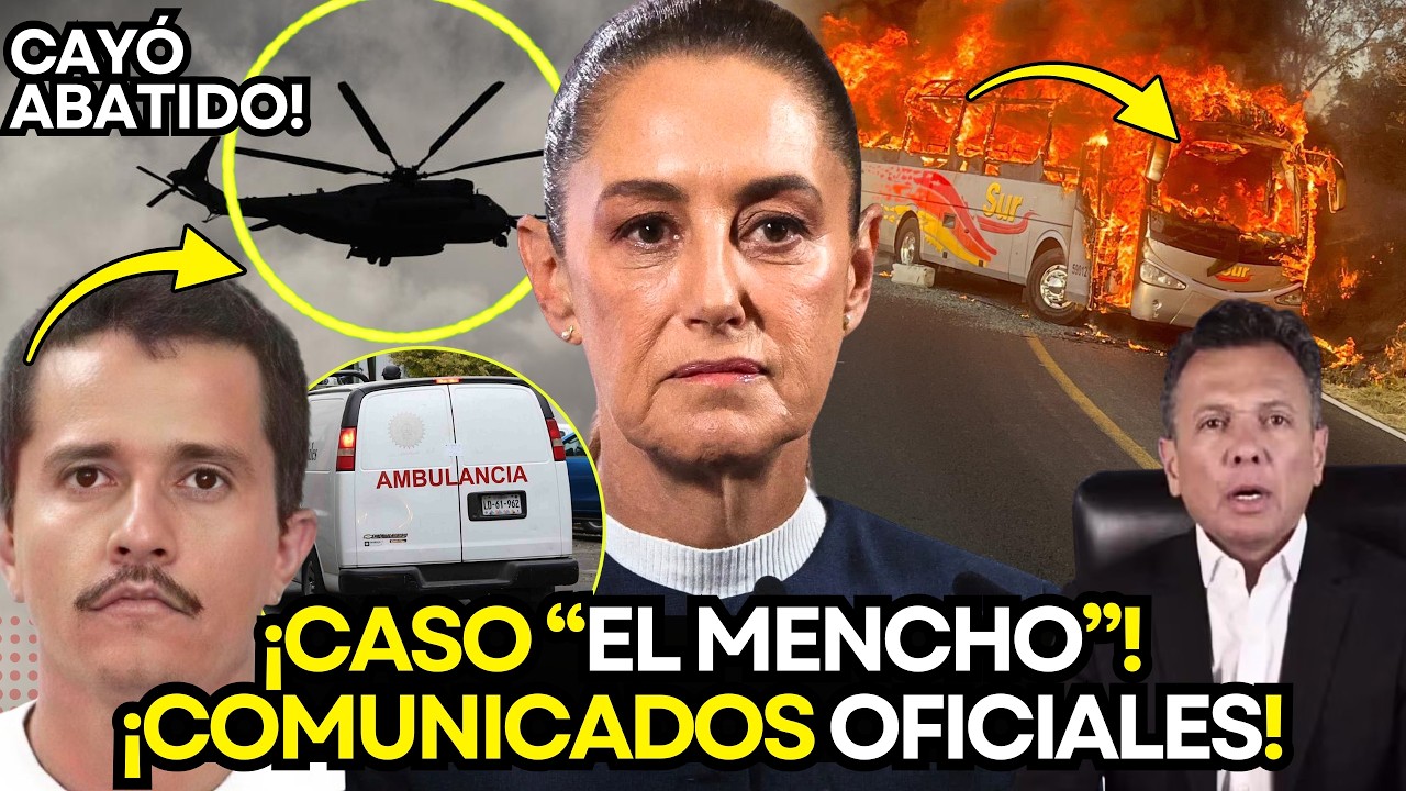 EL MENCHO: ASÍ FUE el OPERATIVO! EL CUERPO y NUEVOS ATAQUES! CLASES en JALISCO CANCELADAS!