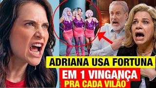 QUEM AMA CUIDA: Adriana VENDE AS JOIAS e usa uma FORTUNA com 1 GOLPE DIFERENTE pra cada vilão!